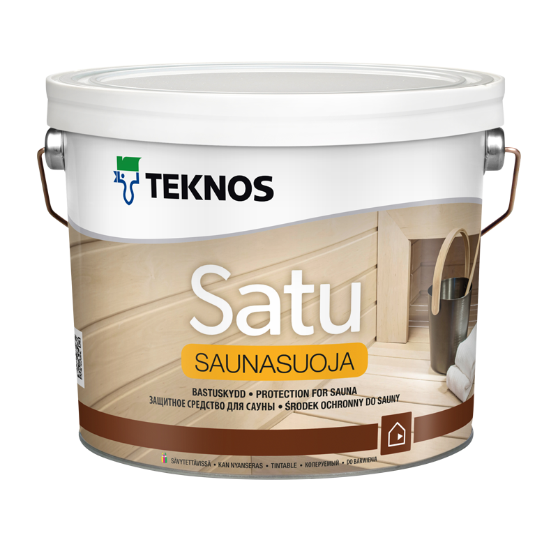 Захисний засіб для сауни Teknos Satu Saunasuoja прозорий 9 л