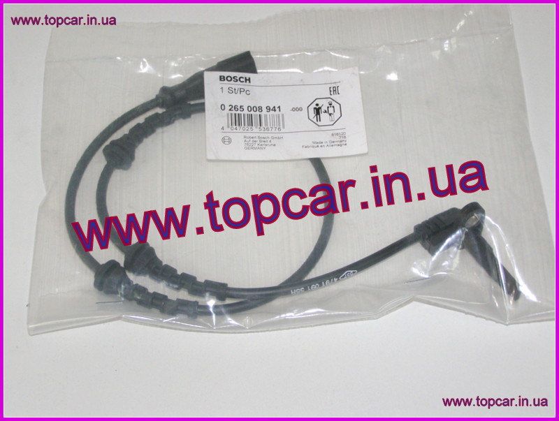 Датчик АБС передній Renault Fluence Bosch Німеччина 0265008941