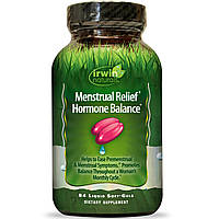 Менструальний комфорт, гормональний баланс, Irwin Naturals, 84  капсул