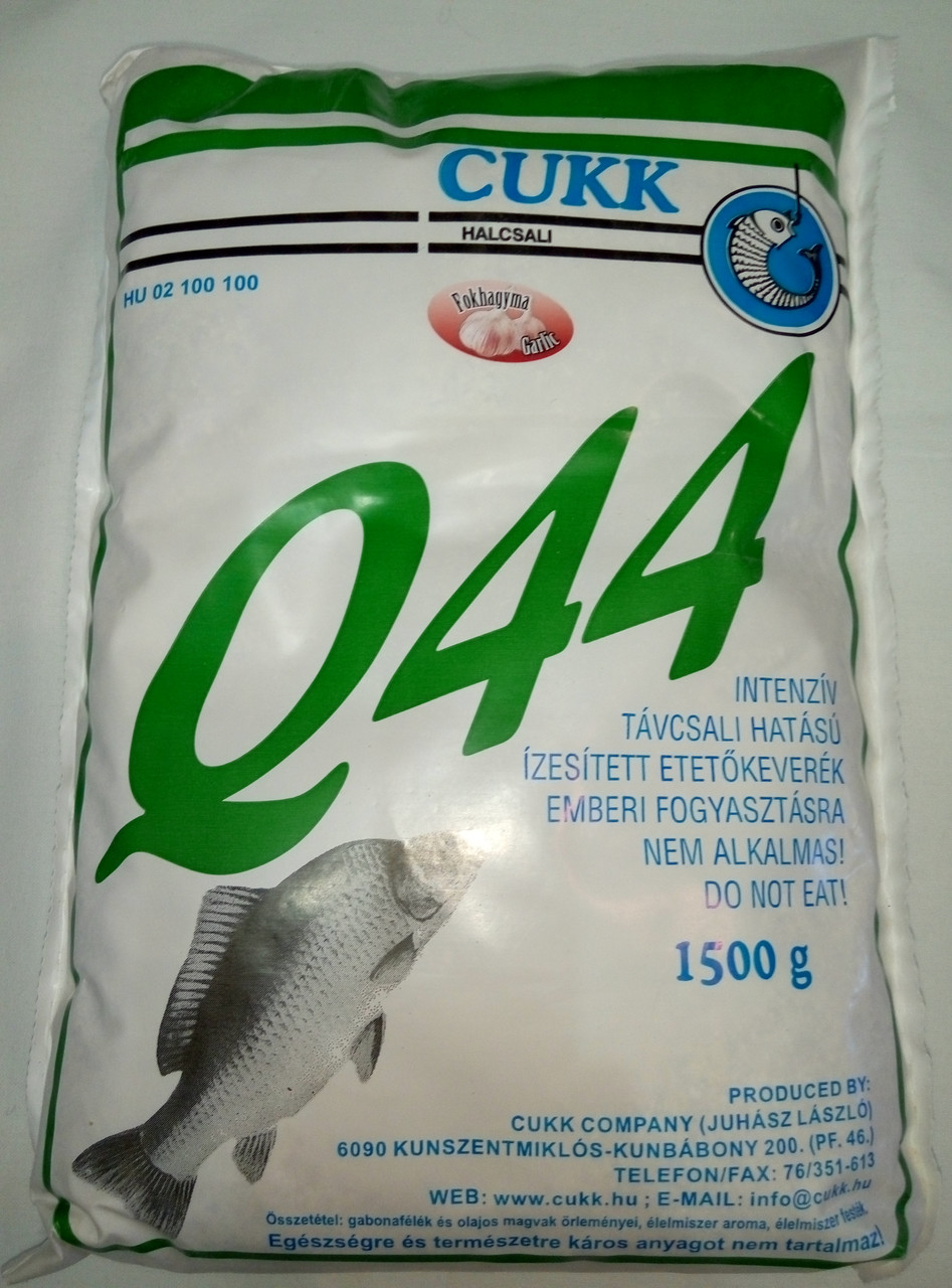 Прикорм cukk Q-44 Часник Угорщина 1,5 кг