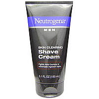 Neutrogena, Очищение кожи, мужской крем для бритья, 5,1 жидких унций (150 мл)