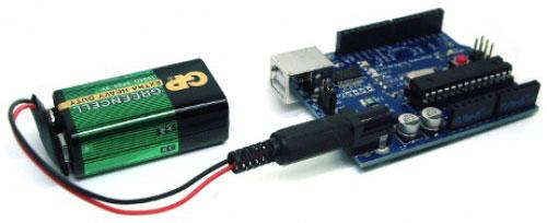 Переходник разъем-крона на штекер питания 5.5/2.1mm Arduino - фото 4 - id-p525897905