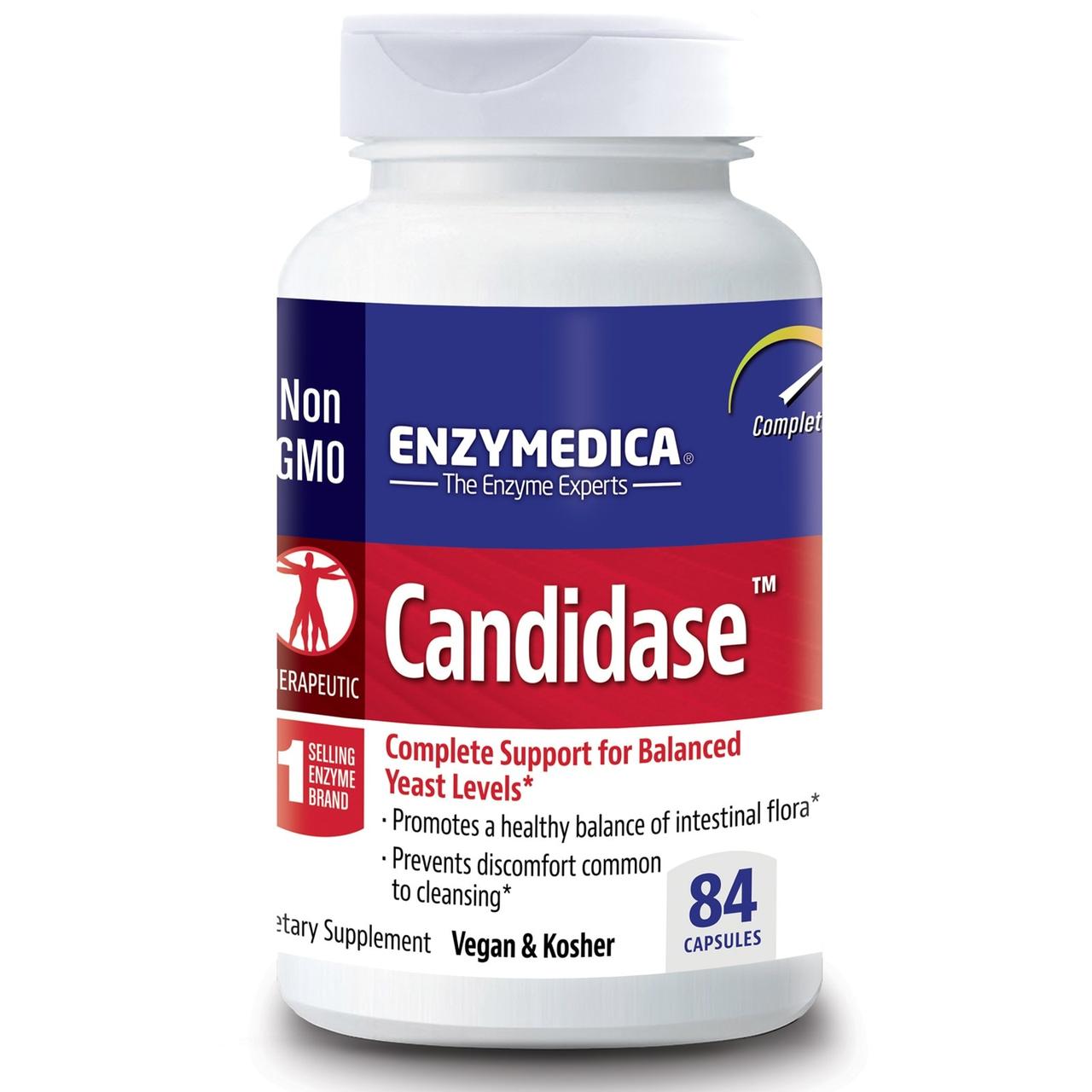 Enzymedica, Candidase, 84 капсули