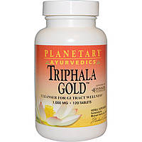 Planetary Herbals, Ayurvedics, Triphala Gold, 1000 мг, 120 таблеток
