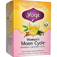 Yogi Tea, Moon Cycle для жінок без кофеїну, 16 чайних пакетиків, 1.12 унцій (32 р)