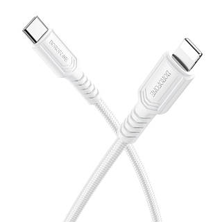 Кабель BOROFONE Certain PD charging data cable iP White ( )