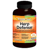 Crystal Star, на herp Defense (захист від герпесу), 60 капсул вегетаріанських
