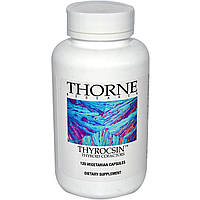 Thorne Research, Thyrocsin, Кофакторы щитовидной железы, 120 капсул в растительной оболочке