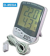 Градусник із вимірником вологості KTJ Thermo MAX-MIN TA218C