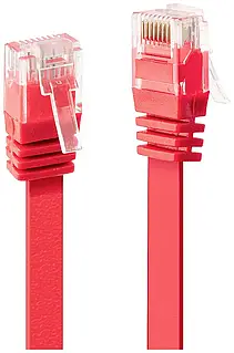 Сетевой кабель LINDY 47513, 1 шт., RJ45, CAT 6, U/UTP, 3,00 м, красный