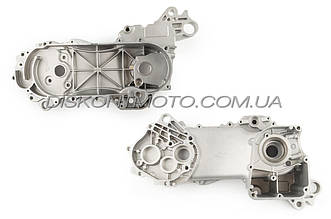 Картер 4T GY6 50 китайський скутер 139QMB (лівий) (10 колесо) KOMATCU