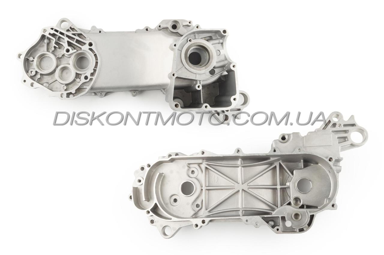 Картер 4T GY6 50 на китайський скутер 139QMA/139QMB (ліве) (12 колесо) KOMATCU