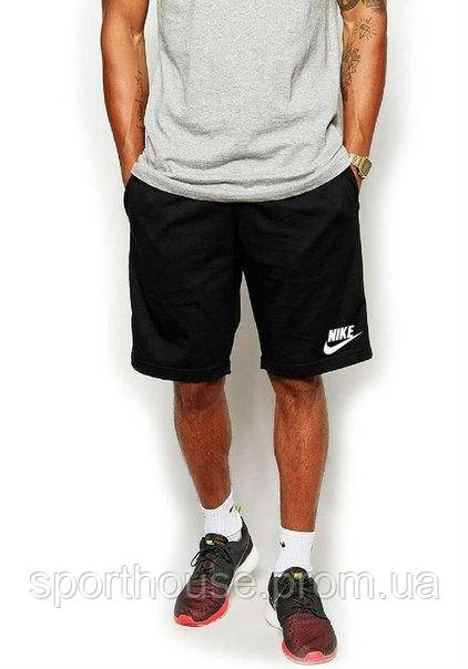 Чоловічі шорти Nike, чоловічі шорти Найк, спортивні шорти, брендові, брендові шорти чоловічі, чорні S