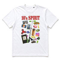 Футболка з принтом 10' spirit