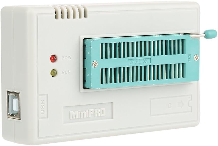 USB-програматор, програматор TL866II Plus з USB-кабелем і адаптером 10 для TL866II Plus EEPROM FLASH 8051 AVR MCU GAL PIC, фото 1