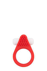 Ерекційне кільце з вібрацією LIT-UP SILICONE STIMU RING 1 RED 