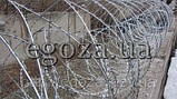 Колючий дріт Йогоза Кобра подвійна спіраль 600+900, фото 4