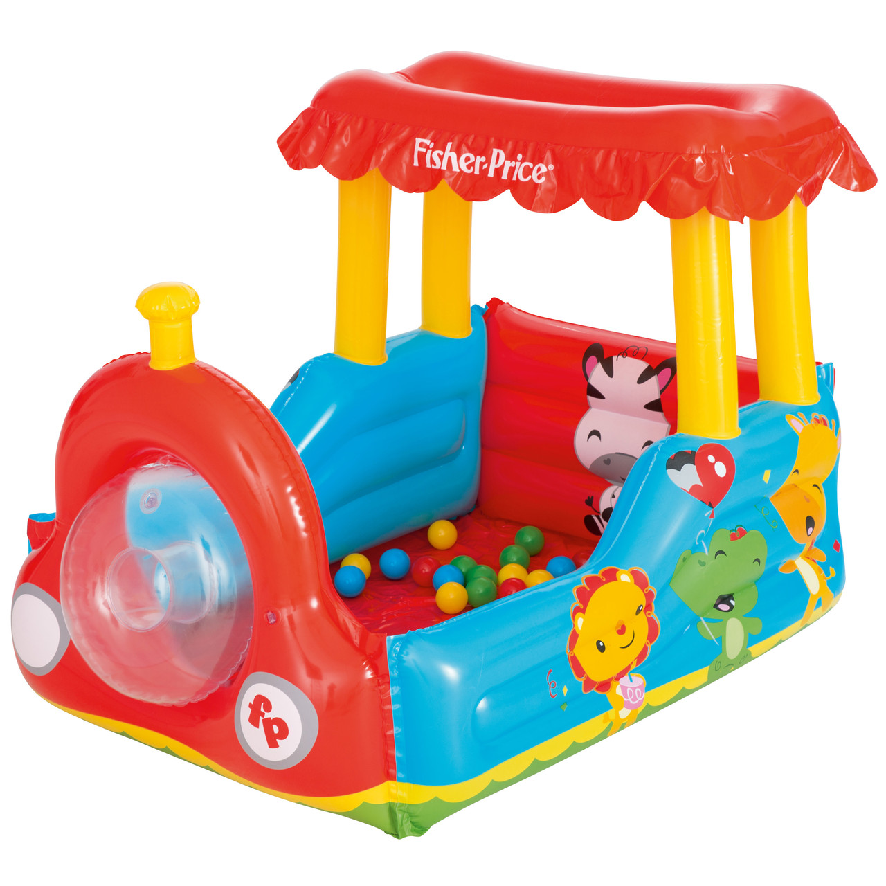 Ігровий центр Bestway паровоз Fisher Price 93503