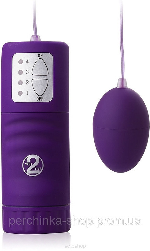 Віброяйцо Velvet Purple Pill з пультом ДК від Orion