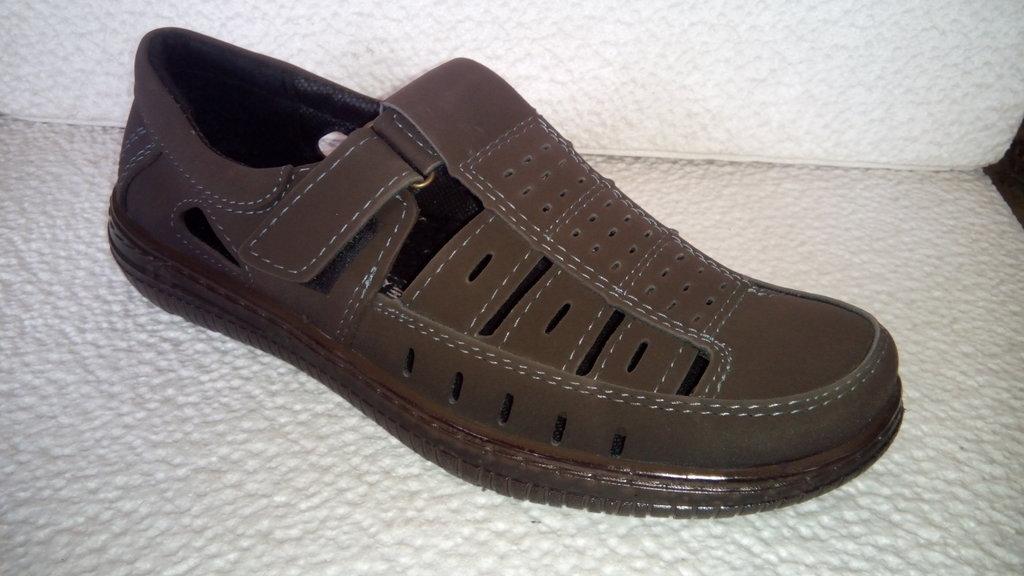 Туфлі чоловічі літні коричневі ( код 9099 літо )