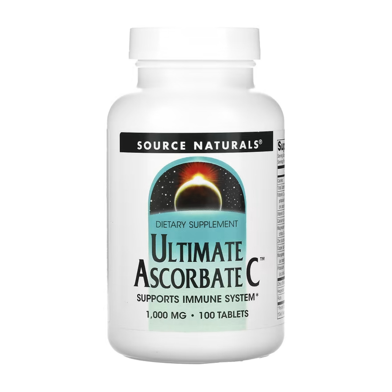 Ultimate Ascorbate C™ 1000mg - 100 tabs, фото 1