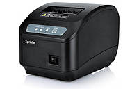 Чековый принтер Xprinter XP-Q200II (USB) принтер чеков с автообрезкой чека, термопринтер 80мм чёрный