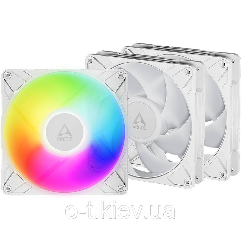 Кулер до корпусу ARCTIC P14 Pro A-RGB білий, 3 шт., фото 1