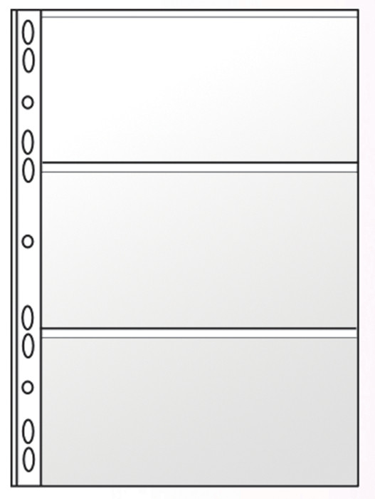 Файл для банкнот PANTA PLAST А4 11отв. PVC 0312-0004-00