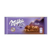 Шоколад Мілка Triple Choco Cocoa молочний 100 г