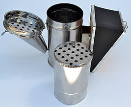 Димар пасічний із нержавіючої сталі міх знімнний