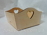Заготівля Сухарница з сердечками, фото 2