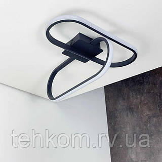 Светильник LED smart SKYLER-2D +пульт 55W 3000-5000K IP20 черный Violux