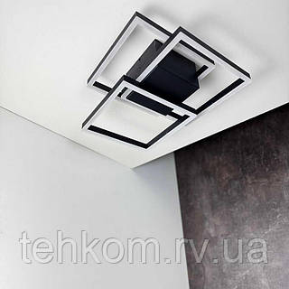 Светильник LED smart RAFAEL+пульт 100W 3000-5000K IP20 прямоугольный черный Violux