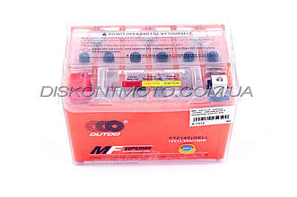 Акумулятор АКБ 12V 11,2А гелевий (150.4x85.6x112.3, помаранчевий, YTZ 14S) OUTDO