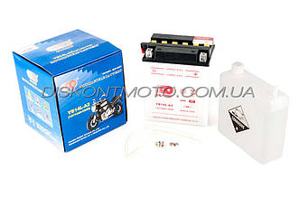 Акумулятор АКБ 12V 19А кислотний (175x100x175, білий, YB 16CL-B) OUTDO