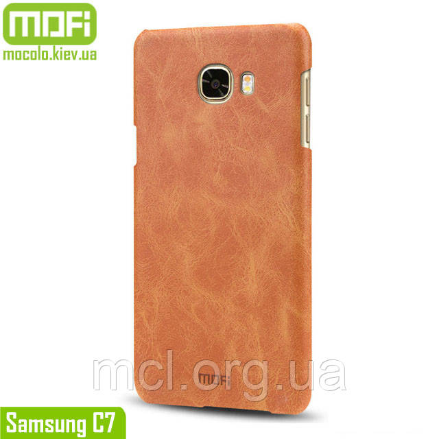 Чохол MOFi для Samsung C7 (Коричневий)