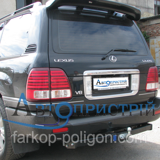 Фаркоп Lexus LX 470 з 1996-2003 р. (торцевий литий)