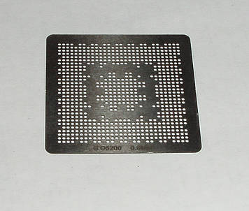 BGA шаблони Nvidia 0.6 mm GO5200 трафарети для реболлу реболінг-набір відновлення паяння ремонт прямого нагру