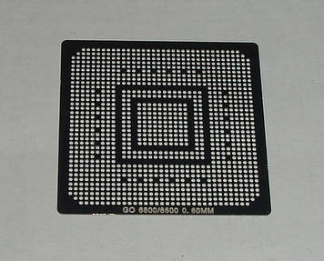 BGA шаблони Nvidia 0.6 mm GO 6800 6600 трафарети для реболлу реболінг-набір відновлення паяння