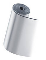 Термоизолятор листовой каучук 10 мм ALU АD (черный с алюминиевым покрытием)