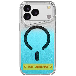 Чехол TPU+PC Gear4 Crystal Palace Shine with Magnetic Fit для Apple iPhone 15 Pro Max (6.7") Blue (Синий)