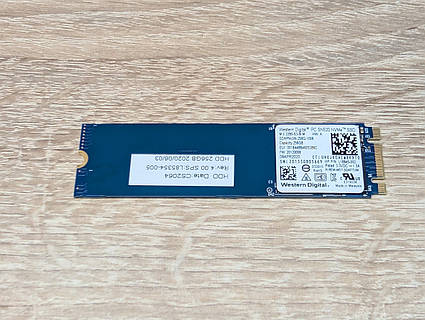 SSD Western Digital PC SN520 256GB NVMe M.2 2280 Жизнь 98% Б/В