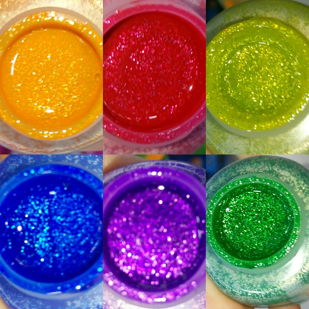 Краски с блеском крайола в баночках (59 мл) Washable Kids Paint, в наборе 6 цветов, Crayola - фото 3 - id-p413417440
