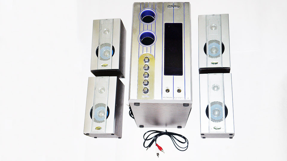 Комп'ютерні колонки з сабвуфером Sea Piano SP-6600a (дерево), фото 1