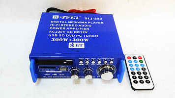 Стерео підсилювач звуку BLJ-253A Bluetooth