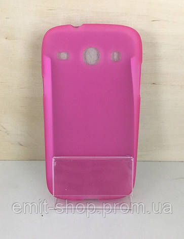 Силіконовий чохол для Samsung Galaxy Core GT-I8262/I8260 (Pink), фото 2