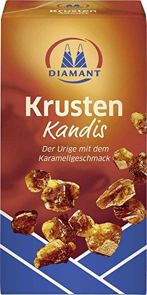 Сахар коричневый Diamant Krusten Kandis леденцовый, 500г - фото 1 - id-p526421562