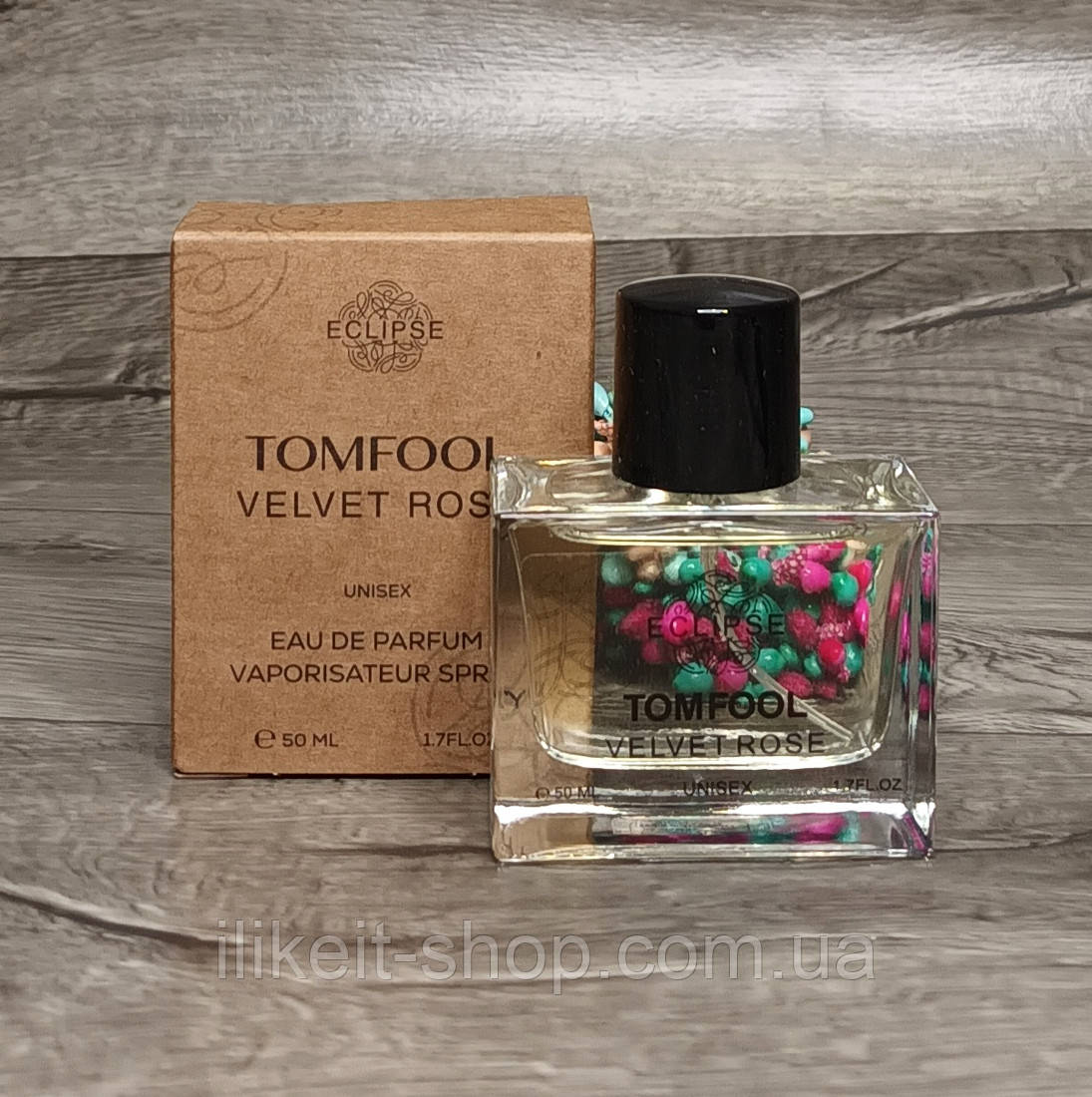 Парфум Eclipse Tomfool Velvet Rose унісекс (аналог Tom Ford Rose Prick) 50 мл, фото 1