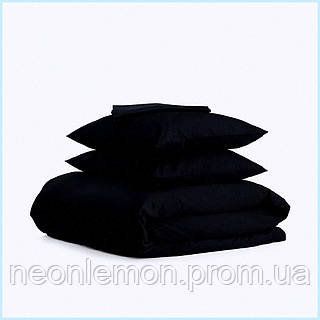 Постельное белье 1.5 COSAS Black Satin черное, 771463BP9