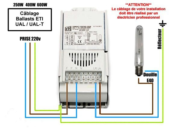 ЕЛЕКТРОМАГНІТНИЙ БАЛАСТ PRO-V-T GIB Lighting 400 W